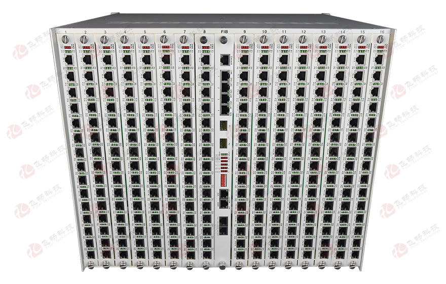飛暢科技-960路電話光端機(jī)（8U 19英寸，SFP 1+1光備份）